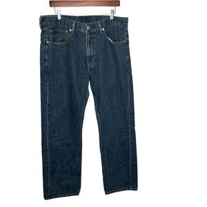 Levi’s 505 Men’s Regular Fit Denim Jeans Size 36x30 Blue